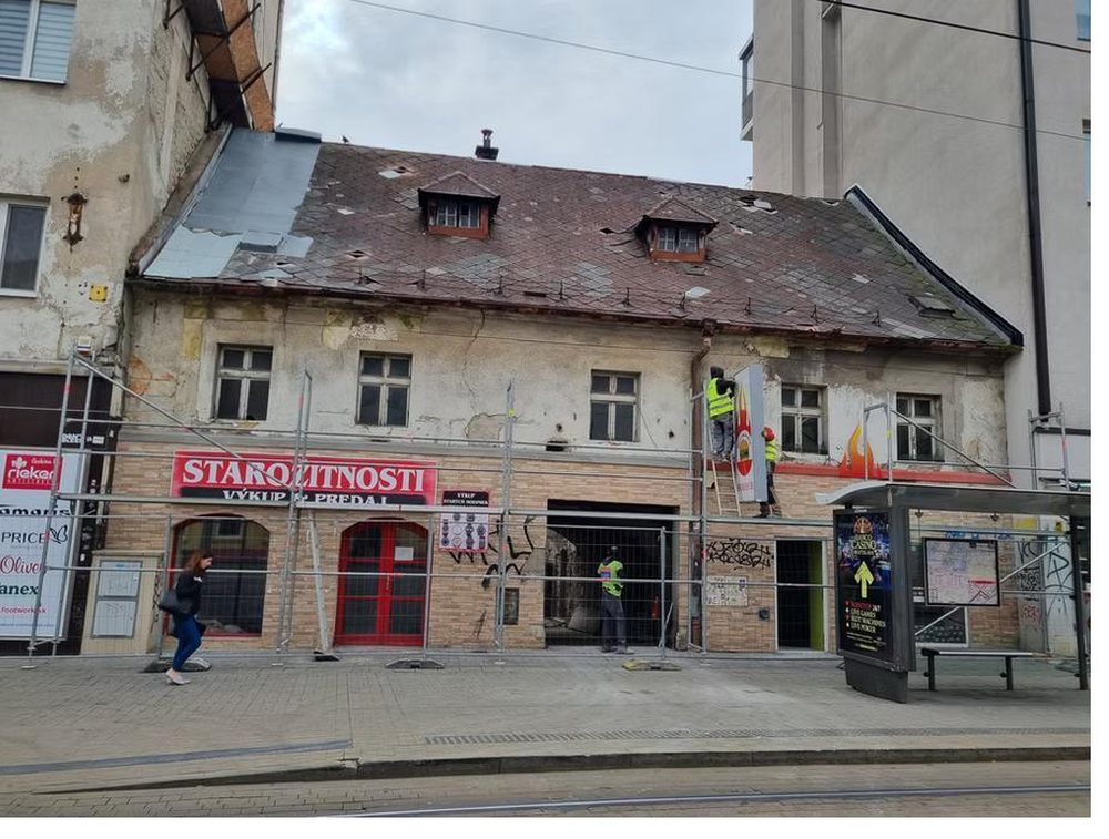 Obnova historickej budovy pred realizáciou
